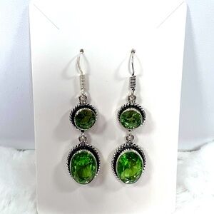 Peridot 925 Earrings
